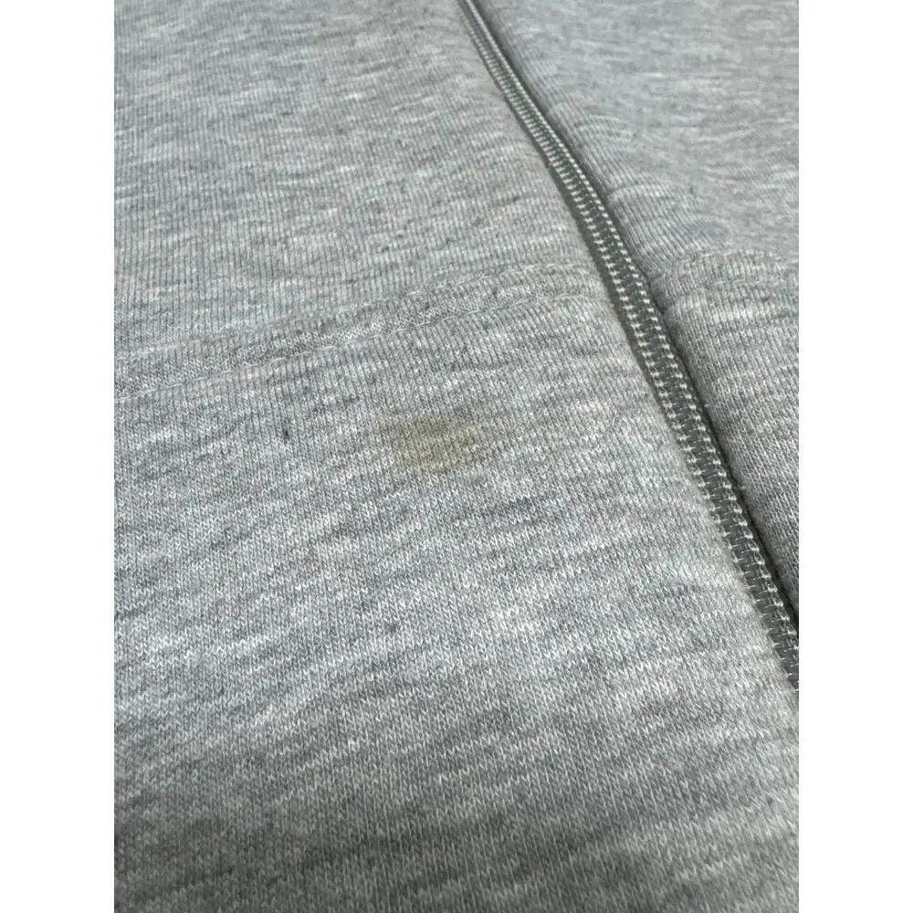 Nike Gray Zip Up Hoodie Size Medium Y2K Vintage